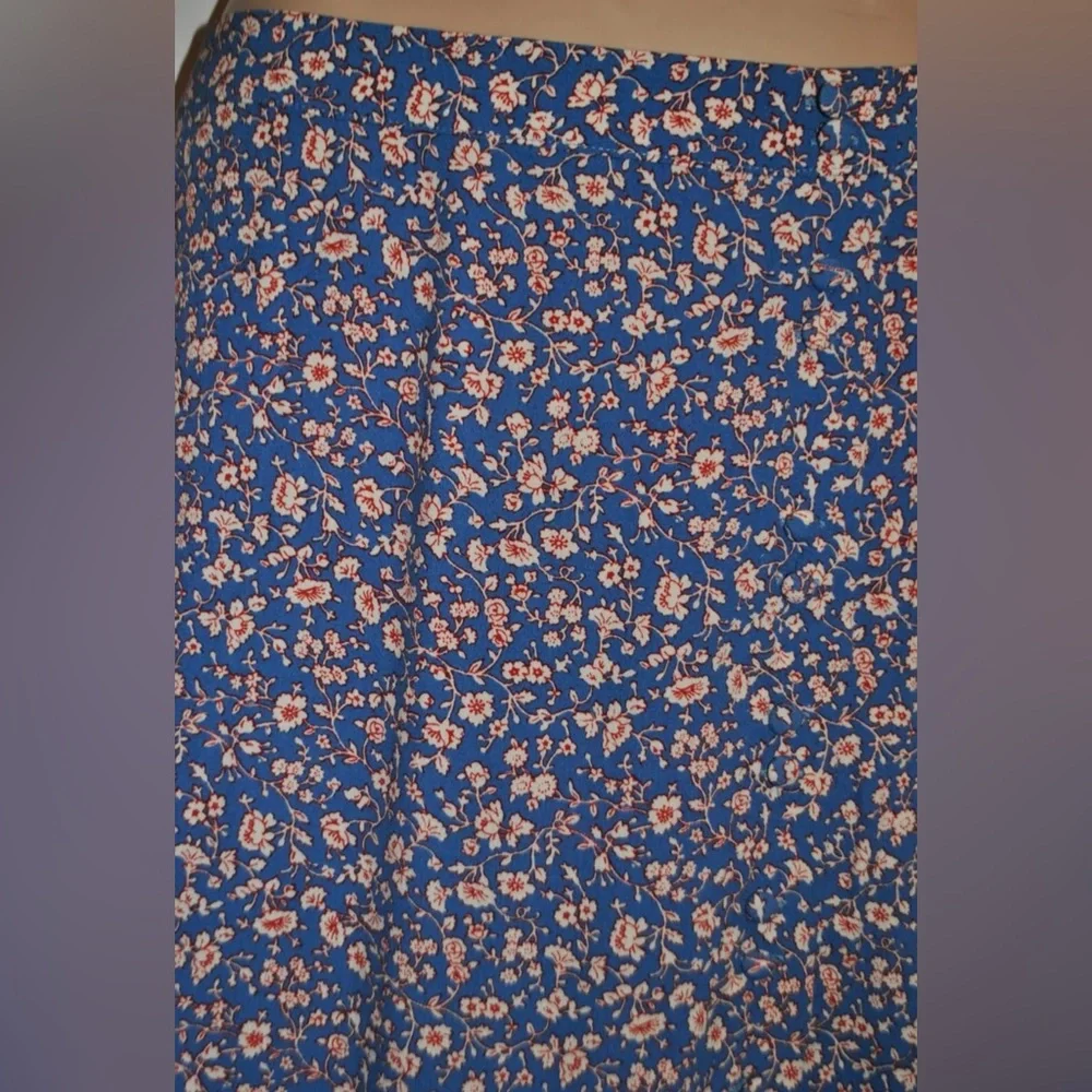 MADEWELL Porch Side Button Floral Mini Skirt in Summer Vines size 6 NWT $88